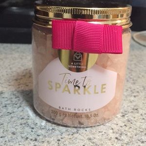 Boots pink bath salts NIP! fruity floral raspberry blossom & mandarin orange
